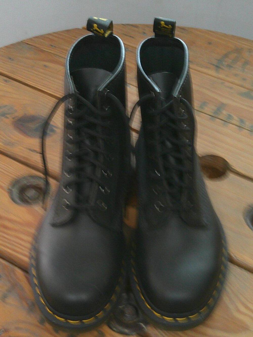 Dr. Martens Black Leather Boots 10 / 43